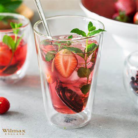 Wilmax Doppelwandiges Glas 300 ml Transparent WL-888705/A
