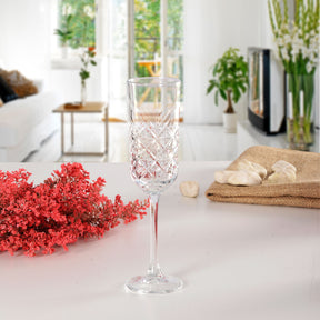 Pasabahce Timeless Sektgläser - Kristall Champagner Flute 175 ml - 4er Set