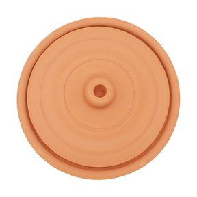 Viapot Medium 2500 ml - Natur - Terrakotta-Schmortopf mit Deckel - 24×12 cm