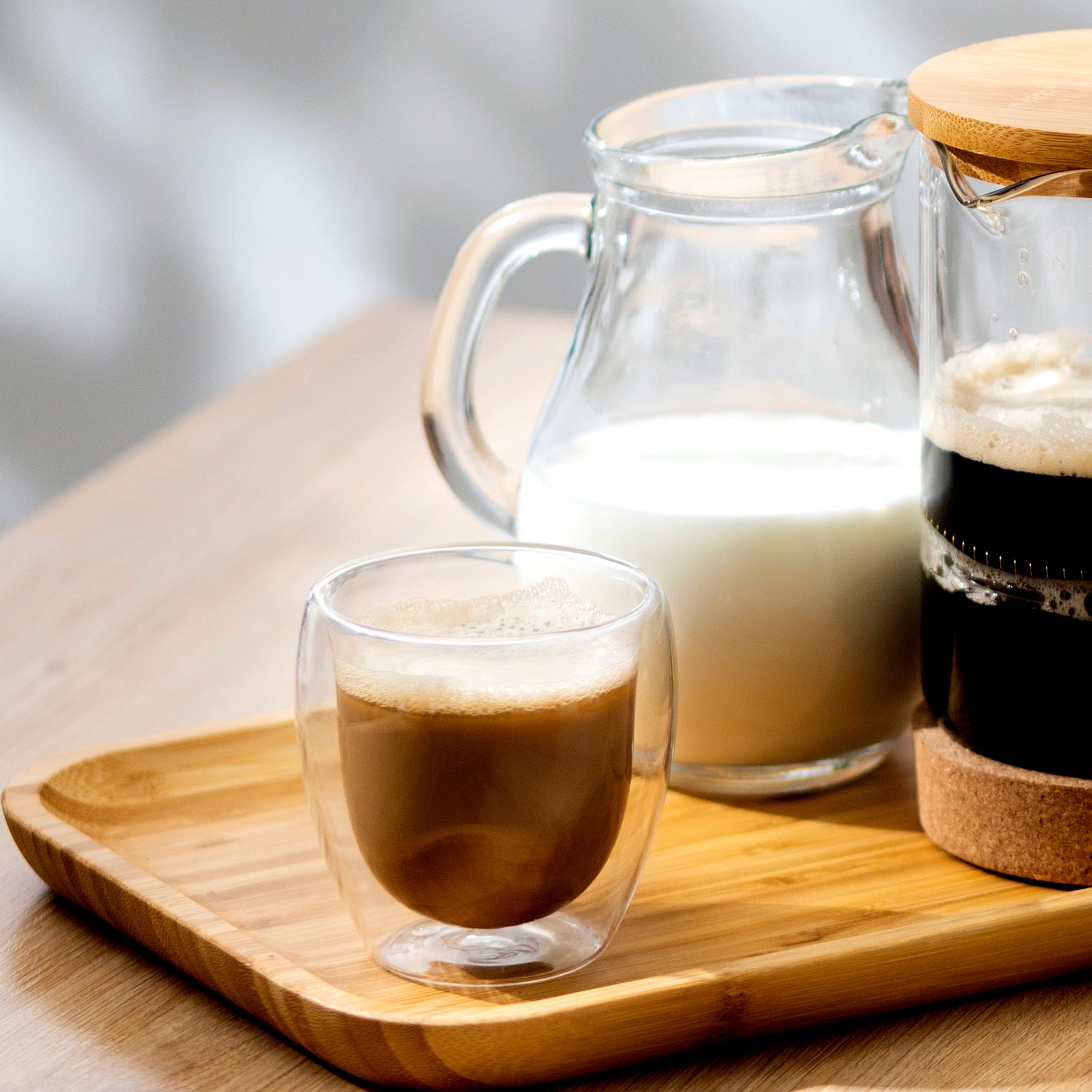 Nordic Schiller Doppelwandige Gläser – 250 ml, 2er Set