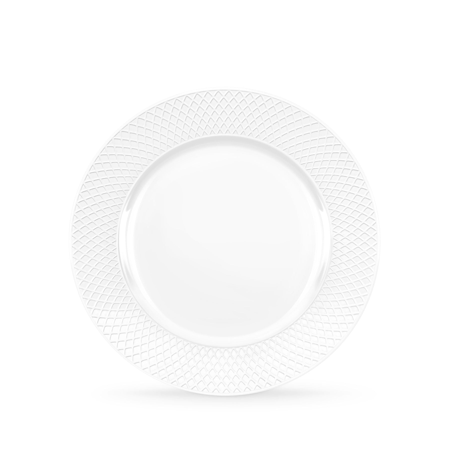 Wilmax Servierplatte rund 30,5 cm Weiß Porzellan WL-880118/1C