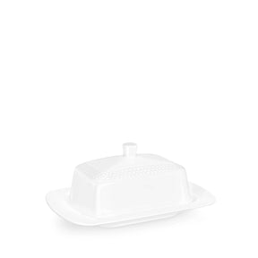 Wilmax Butterdose mit Deckel 18.5x12.5x7.5 cm Porzellan WL-880101601/A