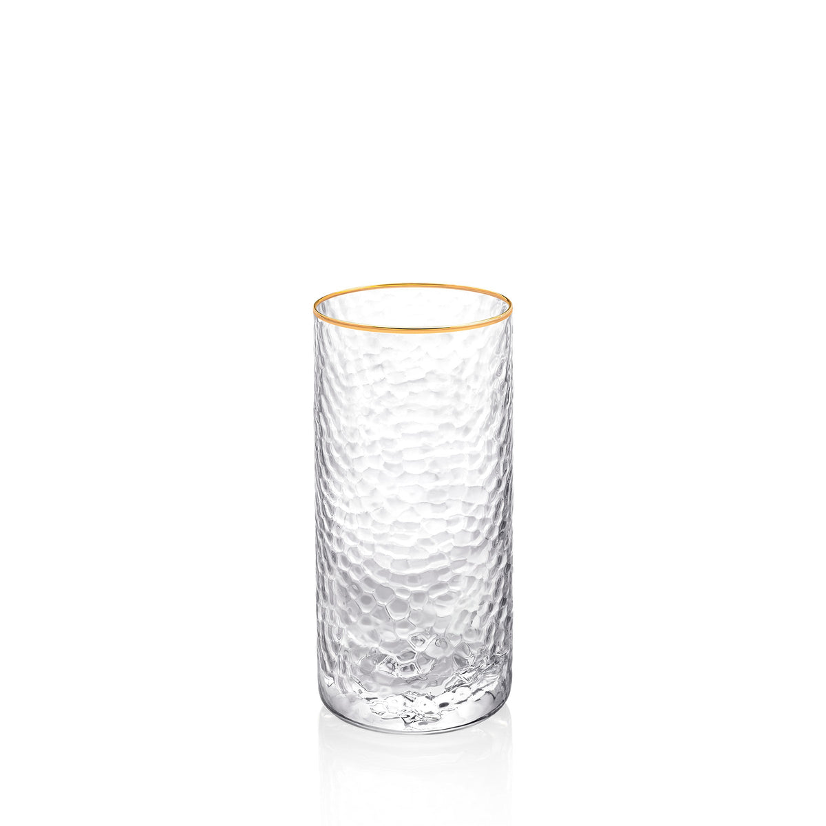 Wilmax Gold Rim Glas 290 ml Borosilikatglas Transparent WL-888631/A