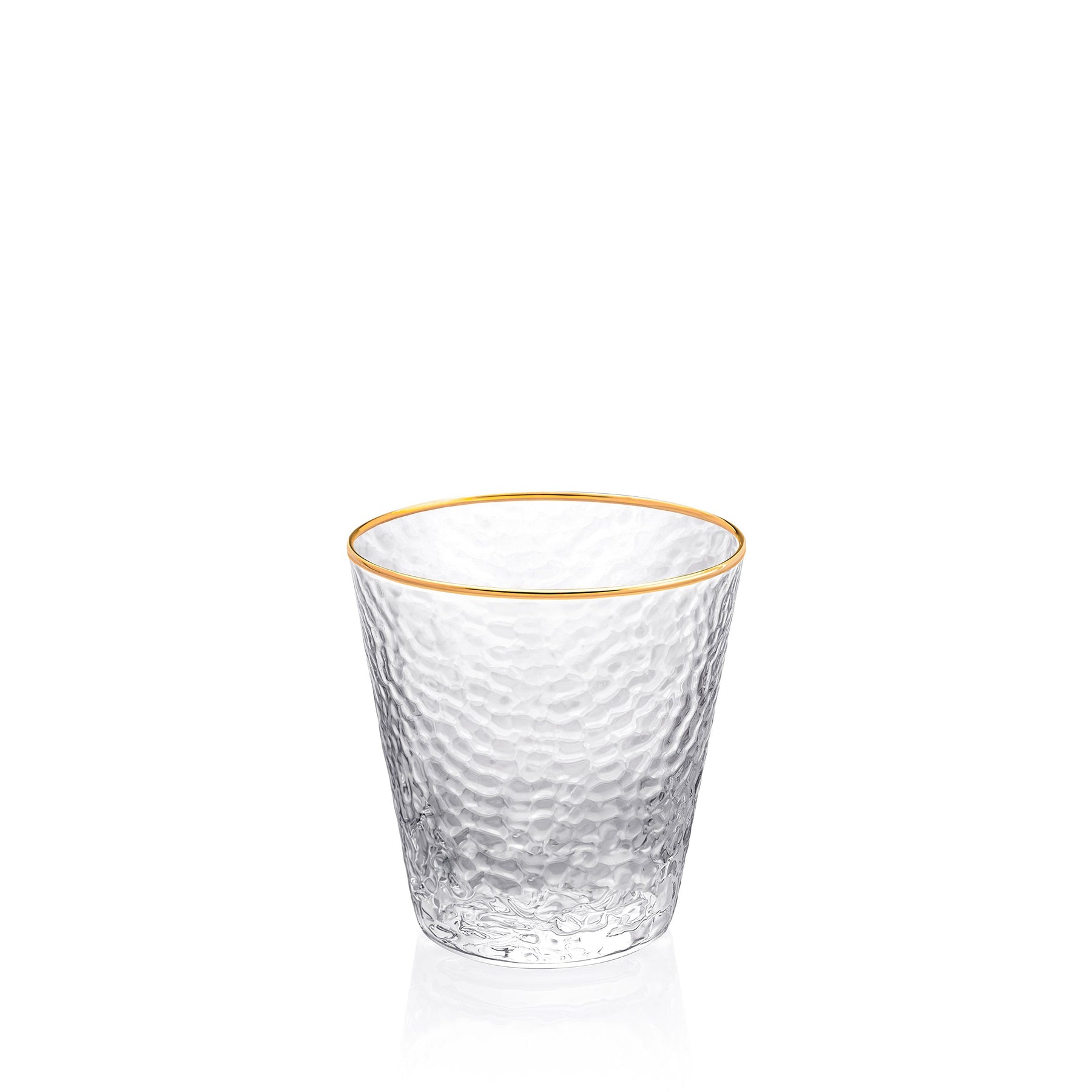 Wilmax Gold Rim Glas 300 ml Borosilikatglas Transparent WL-888632/A