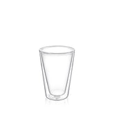 Wilmax Doppelwandiges Glas 300 ml Transparent