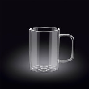 Wilmax Doppelwandiger Becher 400 ml Transparent WL-888720/A