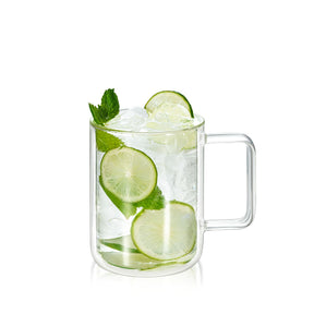 Wilmax Doppelwandiger Becher 400 ml Transparent WL-888720/A