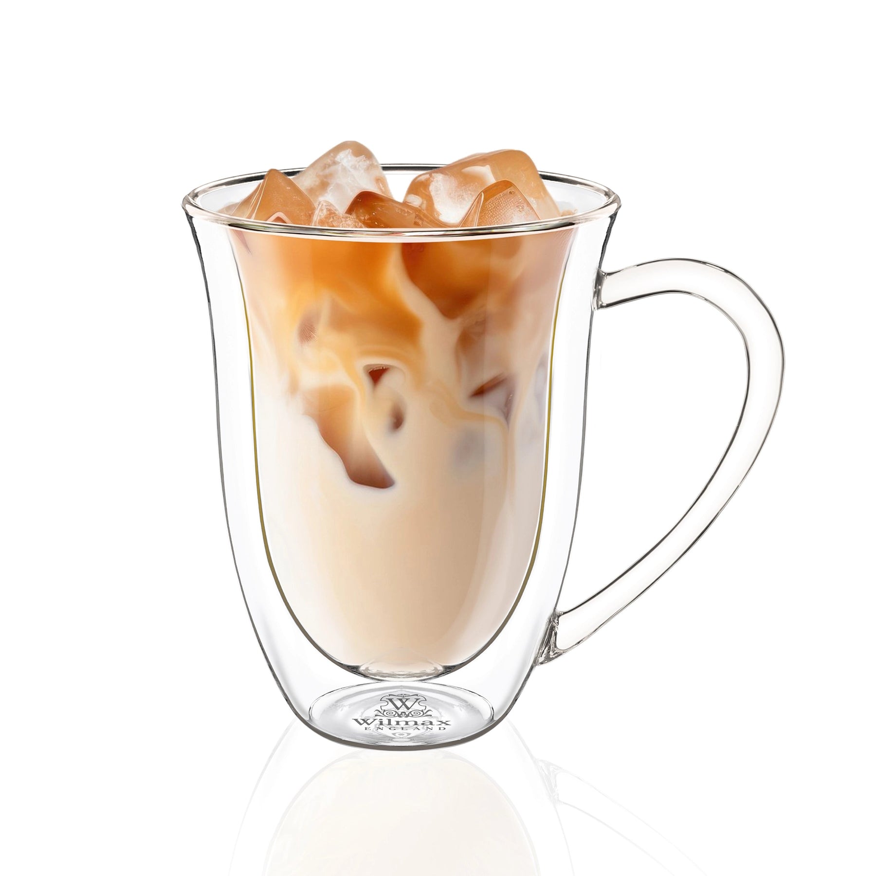 Wilmax Doppelwandiger Becher 400 ml Transparent WL-888727/A
