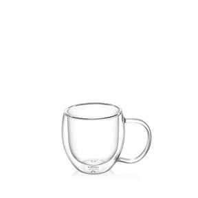 Wilmax Doppelwandige Tasse 200 ml Transparent WL-888745/A