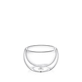 Wilmax Doppelwandige Glasschale 250 ml Transparent WL-888755/A