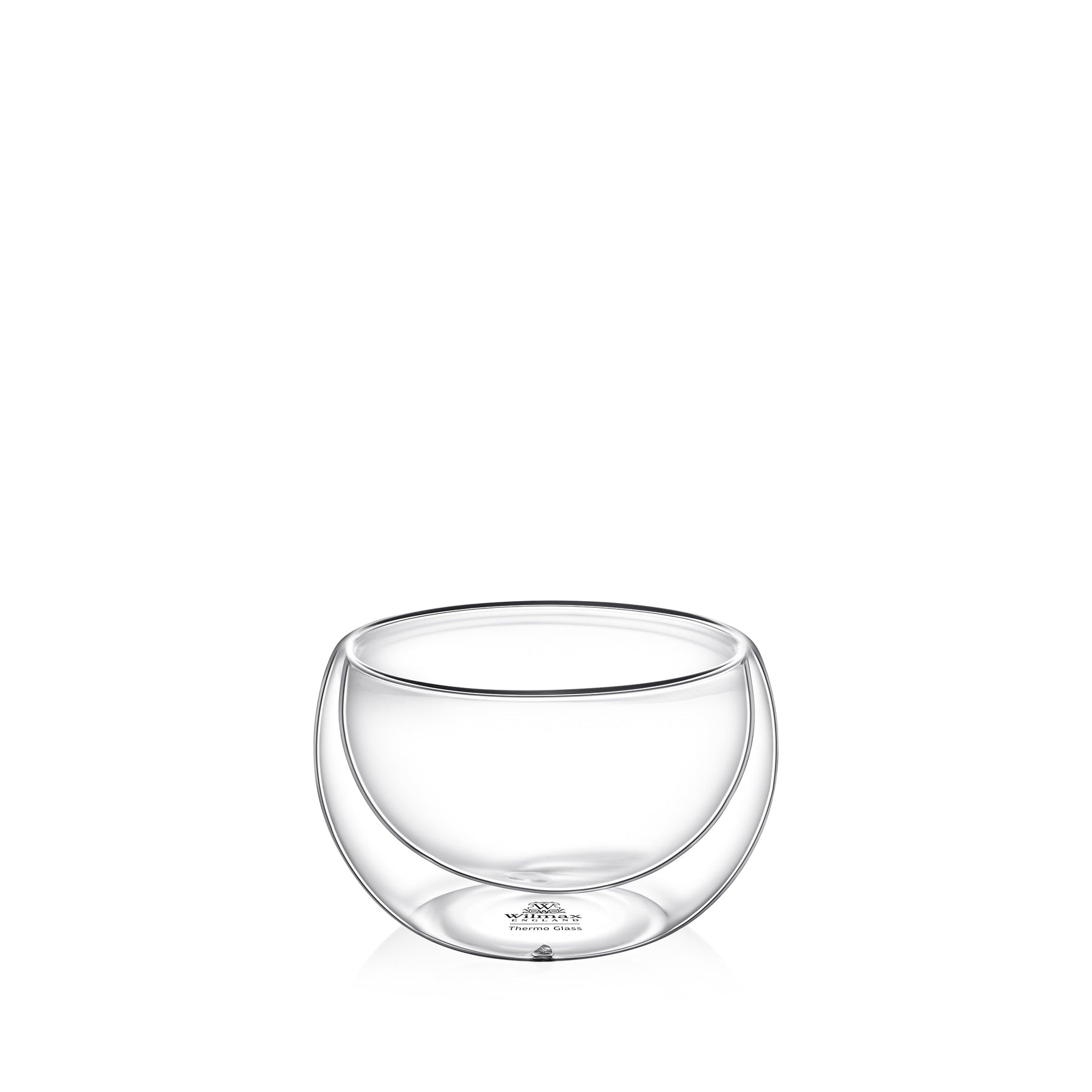 Wilmax Doppelwandige Glasschale 250 ml Transparent WL-888755/A
