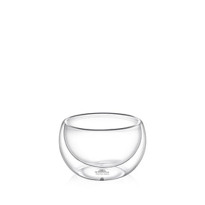 Wilmax Doppelwandige Glasschale 250 ml Transparent WL-888755/A