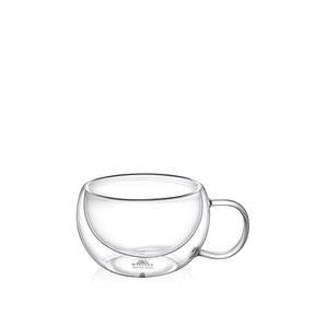 Wilmax Doppelwandige Glastasse 250 ml Transparent WL-888768/A