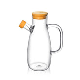 Wilmax Ölflasche 1000 ml Glas mit Filter Transparent WL-888957/A