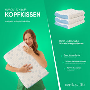 Nordic Schiller Cooler Visco Nackenstützkissen