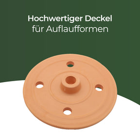 Viapot Tonstein aus Terrakota - Ø21 cm - Beschwerungsdeckel aus Ton für Dolma, Sarma & gefülltes Gemüse – hitzebeständige Kochhilfe